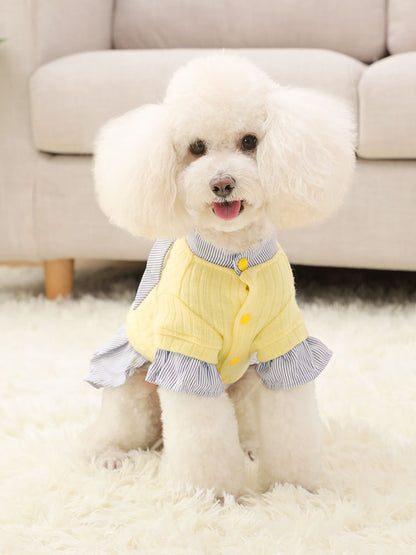Dog Clothes Thin Style Small Dog Pet Trendy Autumn And Winter Clothes