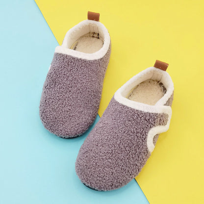 [Popular Choice] Adorable Cartoon Baby Girl Footwear - Soft, Warm for Spring/Fall | Cozy Toddler Indoor Slippers with Non-Slip TPR Sole