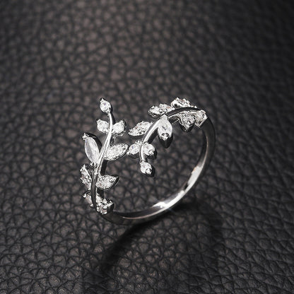 [Vine Style Stylish Ring] Stylish and Trendy Vine Style Ring, Elegant and Charming Ladies Ring, Ladies Ring Ornament