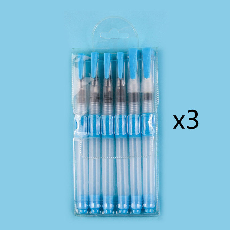 Water Soluble Color Lead Painted Solid Watercolor Brush Set