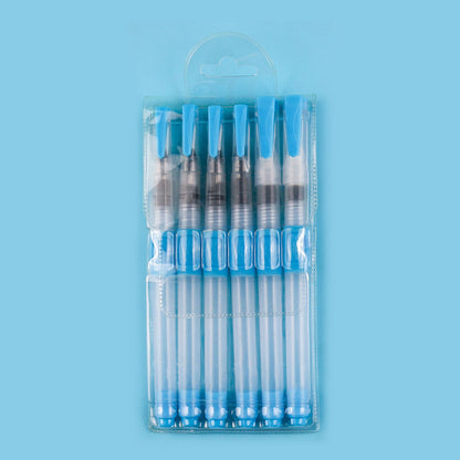 Water Soluble Color Lead Painted Solid Watercolor Brush Set
