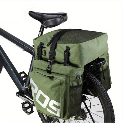 Premium Bicycle Pannier Bag - Large Capacity Waterproof Rear Rack Cargo Trunk for Cycling
