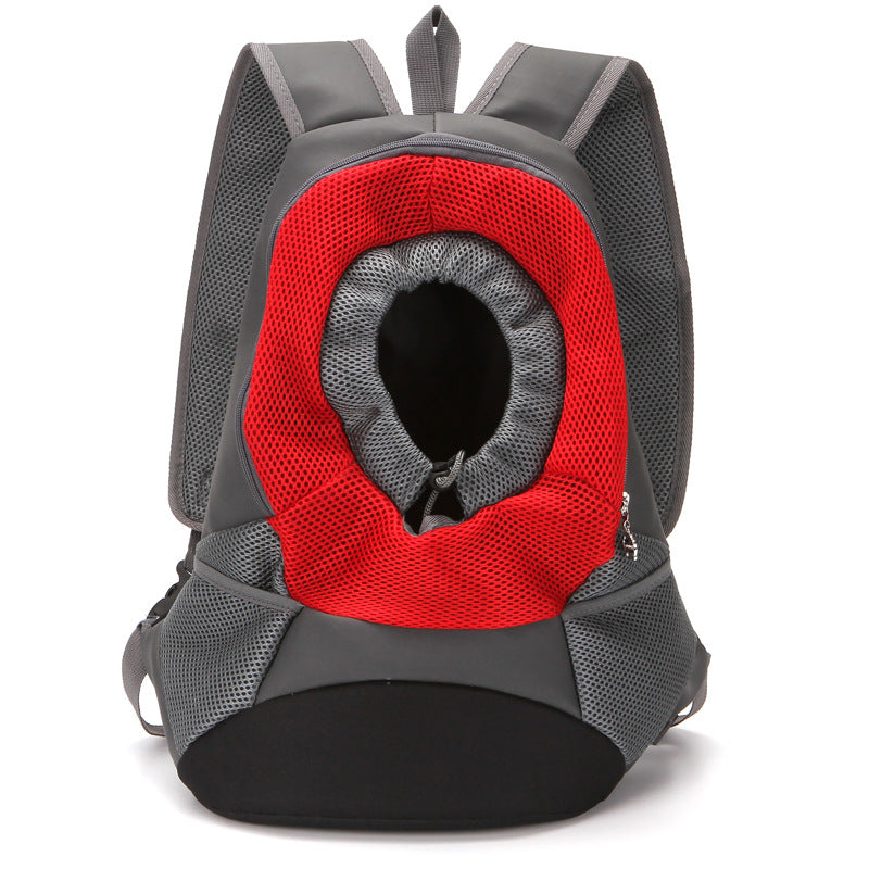 Pet backpack dog shoulder bag. dog out convenient travel dog bag pet supplies