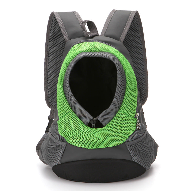 Pet backpack dog shoulder bag. dog out convenient travel dog bag pet supplies