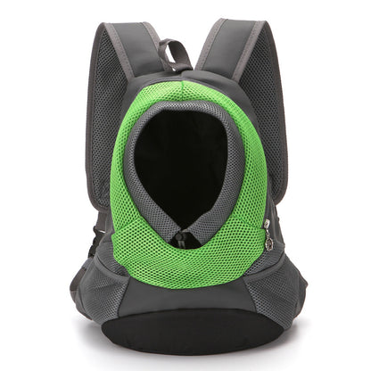 Pet backpack dog shoulder bag. dog out convenient travel dog bag pet supplies
