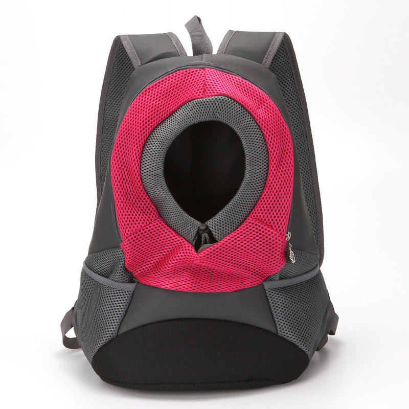 Pet backpack dog shoulder bag. dog out convenient travel dog bag pet supplies