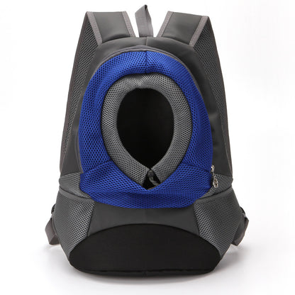 Pet backpack dog shoulder bag. dog out convenient travel dog bag pet supplies