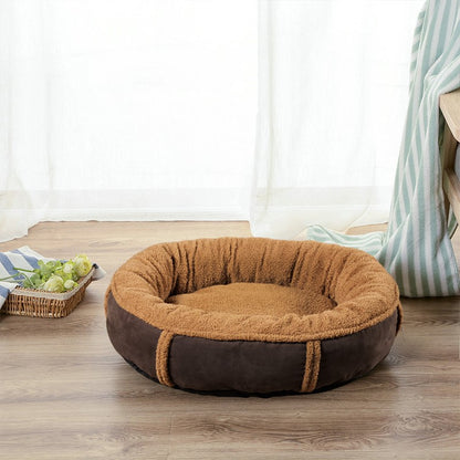 Removable and washable all-season universal oval pet nest