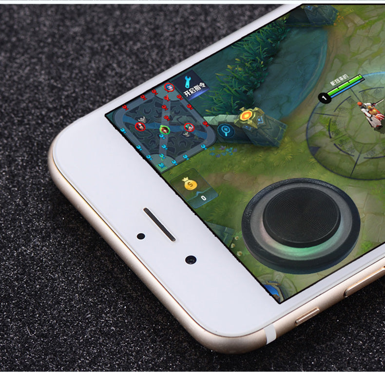 Mobile game joystick handle sucker