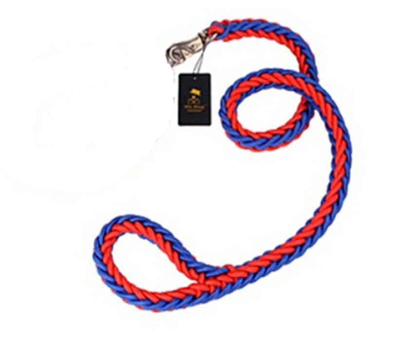 Eight-strand braided golden retriever Alaska dog walking dog leash