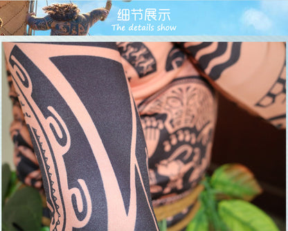 2019 Foreign Trade Hot-Selling Moana Halloween Anime Outfit Beach Vacation Dress