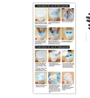 Couple Hand Mold Gypsum Powder Valentine's Day Gift