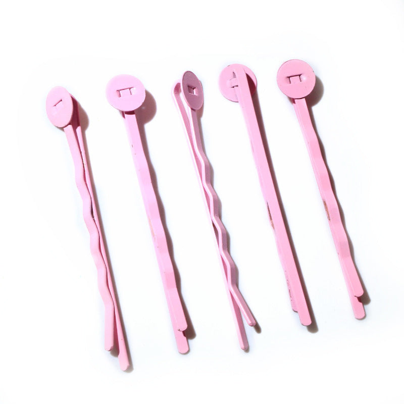Candy Color Band Tray Clip Internet Celebrity Small Hairpin Handmade Hair Accessories 14g