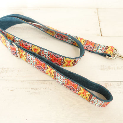 Pet traction suit color pattern dog circle