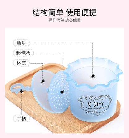 Facial Cleanser Foamer Facial Cleansing Hair Foam Bubble Bag Soap Bag Foam Foam Cup Boxed Factory Wholesale