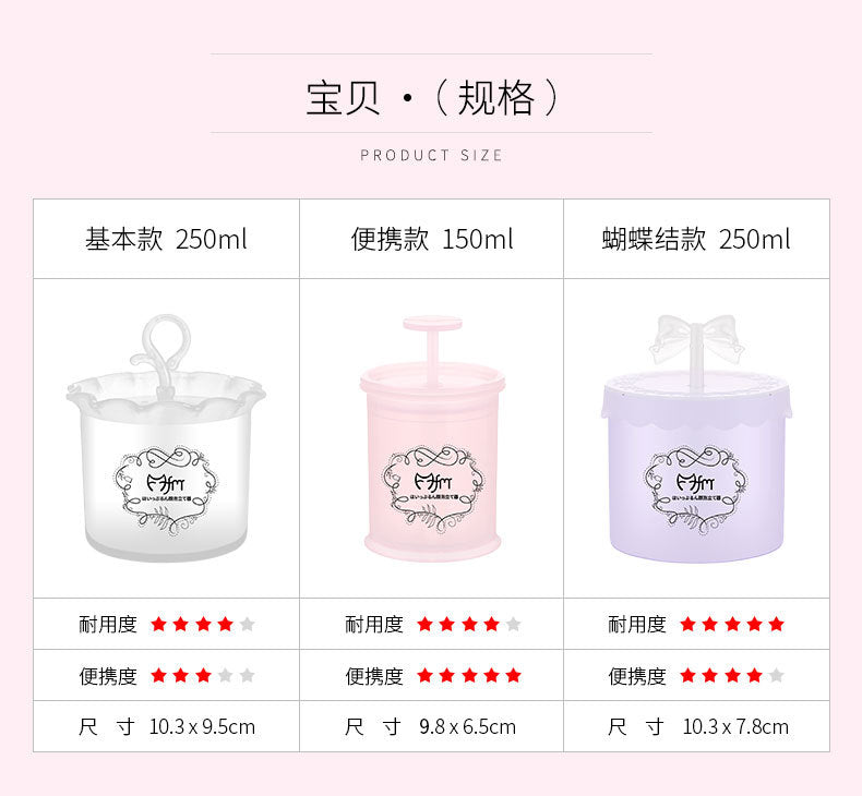 Facial Cleanser Foamer Facial Cleansing Hair Foam Bubble Bag Soap Bag Foam Foam Cup Boxed Factory Wholesale