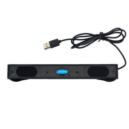 Factory direct supply USB computer small stereo plug and play notebook desktop long speaker mini stereo