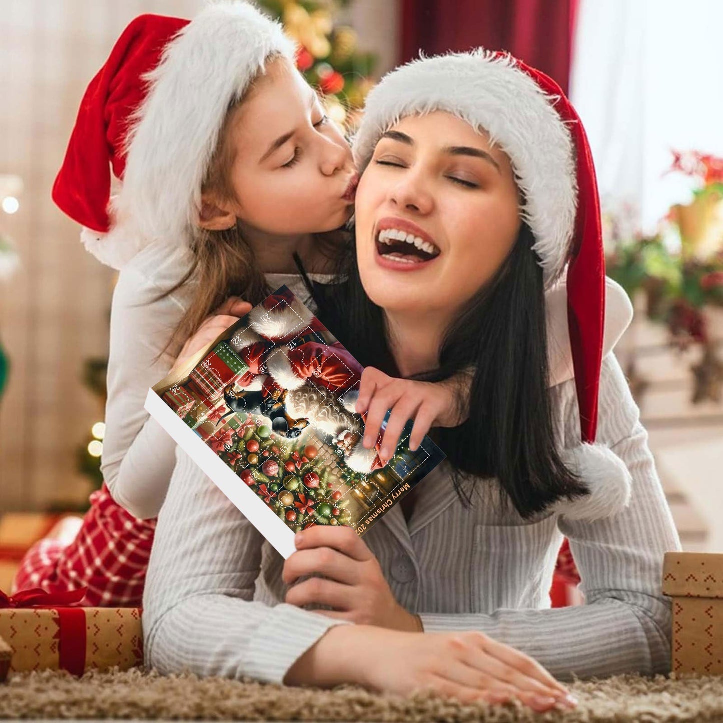 Christmas Countdown Pet Pendant Home Decoration