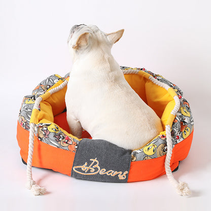 Thickening method kennel dog mat