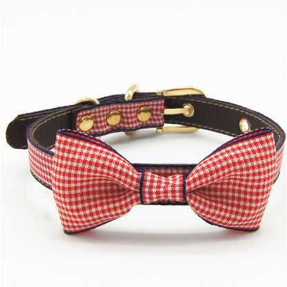 Knit strawberry pet traction set