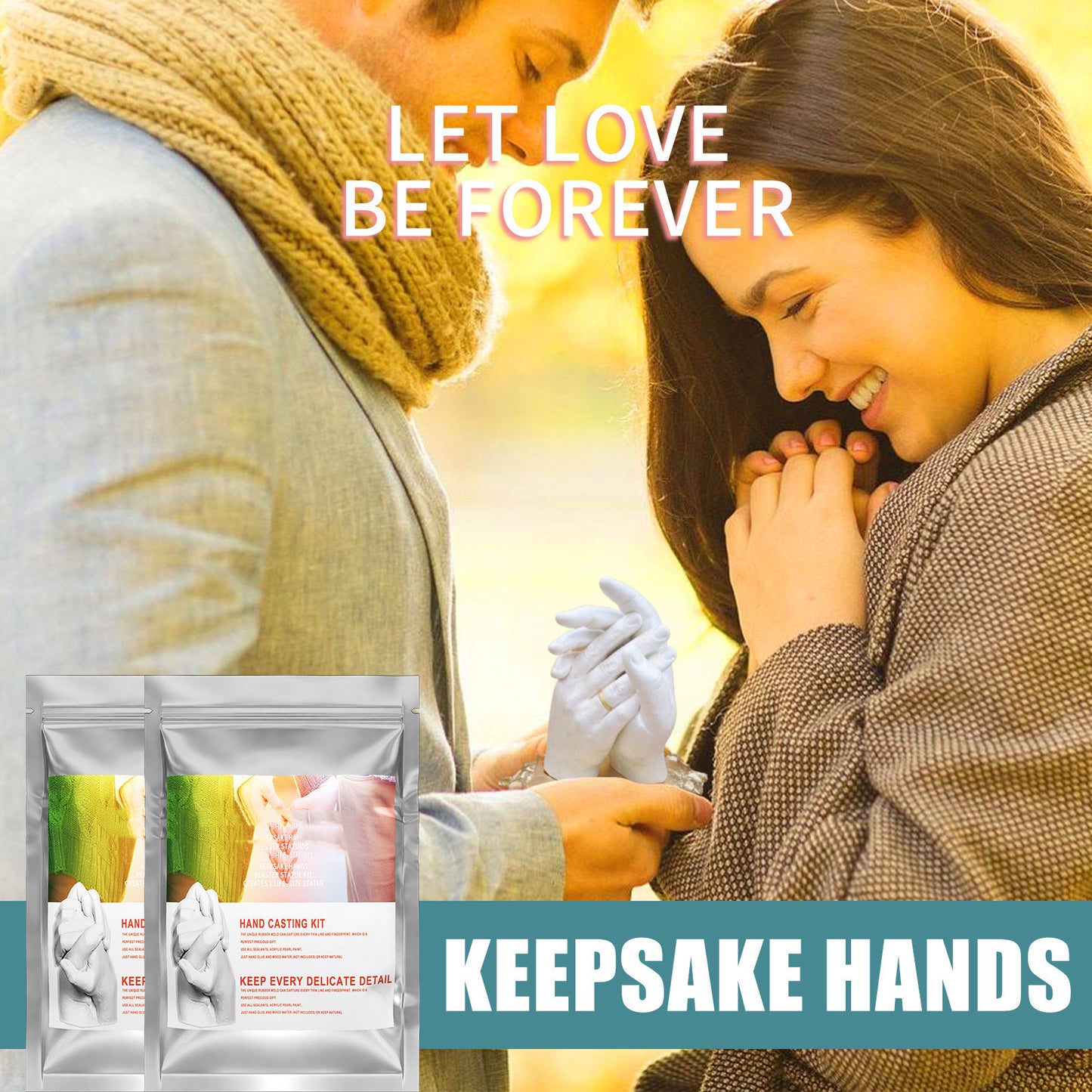 Valentine's Day Gift Cloning Powder Hand And Foot Mold Production Materials