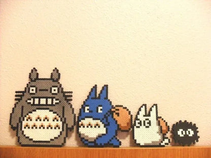 4Pcs 2.6/5MM Hama Beads Square Large Pegboards Board For Perler tool Fuse Beads Square jigsaw puzzle Template For Educational To