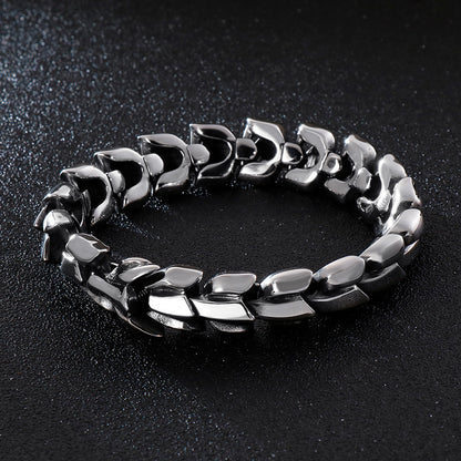 Men's personality creative fashion keel chain bracelet