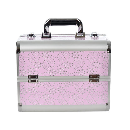 Manufacturer's Ready-Made Wholesale and Retail Professional Makeup Box, Beauty and Manicure Box, Double-Layer Large-Capacity Portable Makeup Box