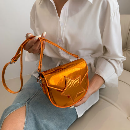 New Sweet Cool Five-pointed Star Crossbody Shoulder Bag
