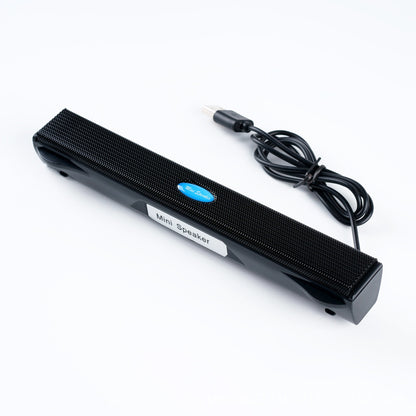 Factory direct supply USB computer small stereo plug and play notebook desktop long speaker mini stereo
