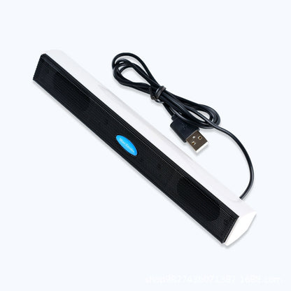 Factory direct supply USB computer small stereo plug and play notebook desktop long speaker mini stereo
