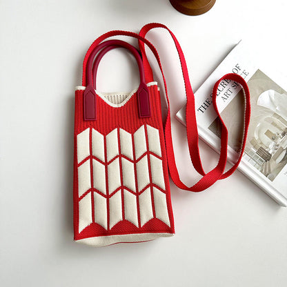 Love Mini Knit Shoulder Crossbody Bag