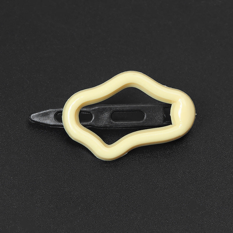 Cloud Irregular Press Clip Student Bang Clip