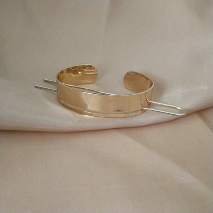 Goddess plate hair artifact hairpin