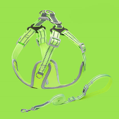 Pet Small And Medium Sized Dog Vest Collar Traction Rope