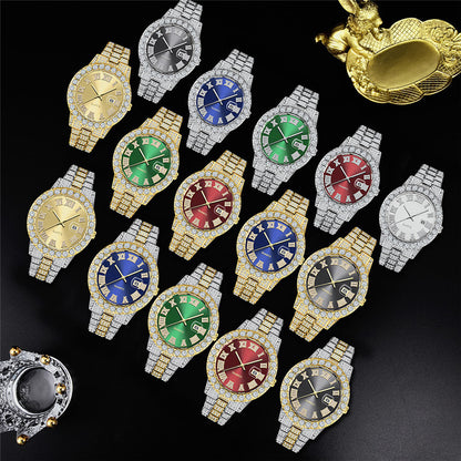 Modische Herrenuhr aus einer Legierung – erschwinglich und luxuriös