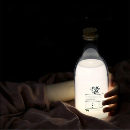 Milk Bottle USB Charing LED Nightlight Lamp Baby Gift