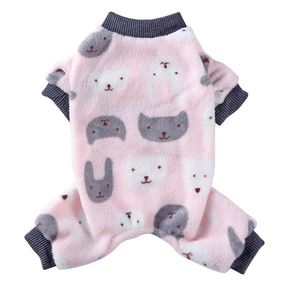 Plush pet clothing