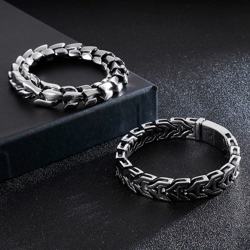 Men's personality creative fashion keel chain bracelet
