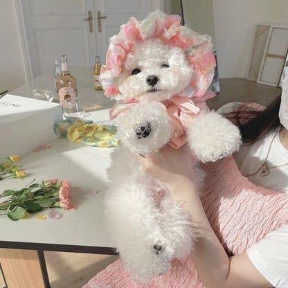Mesh Bichon Teddy Dog Skirt