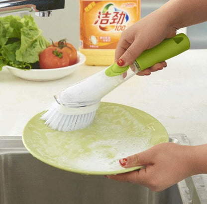 Dishwashing liquid automatic dishwashing brush