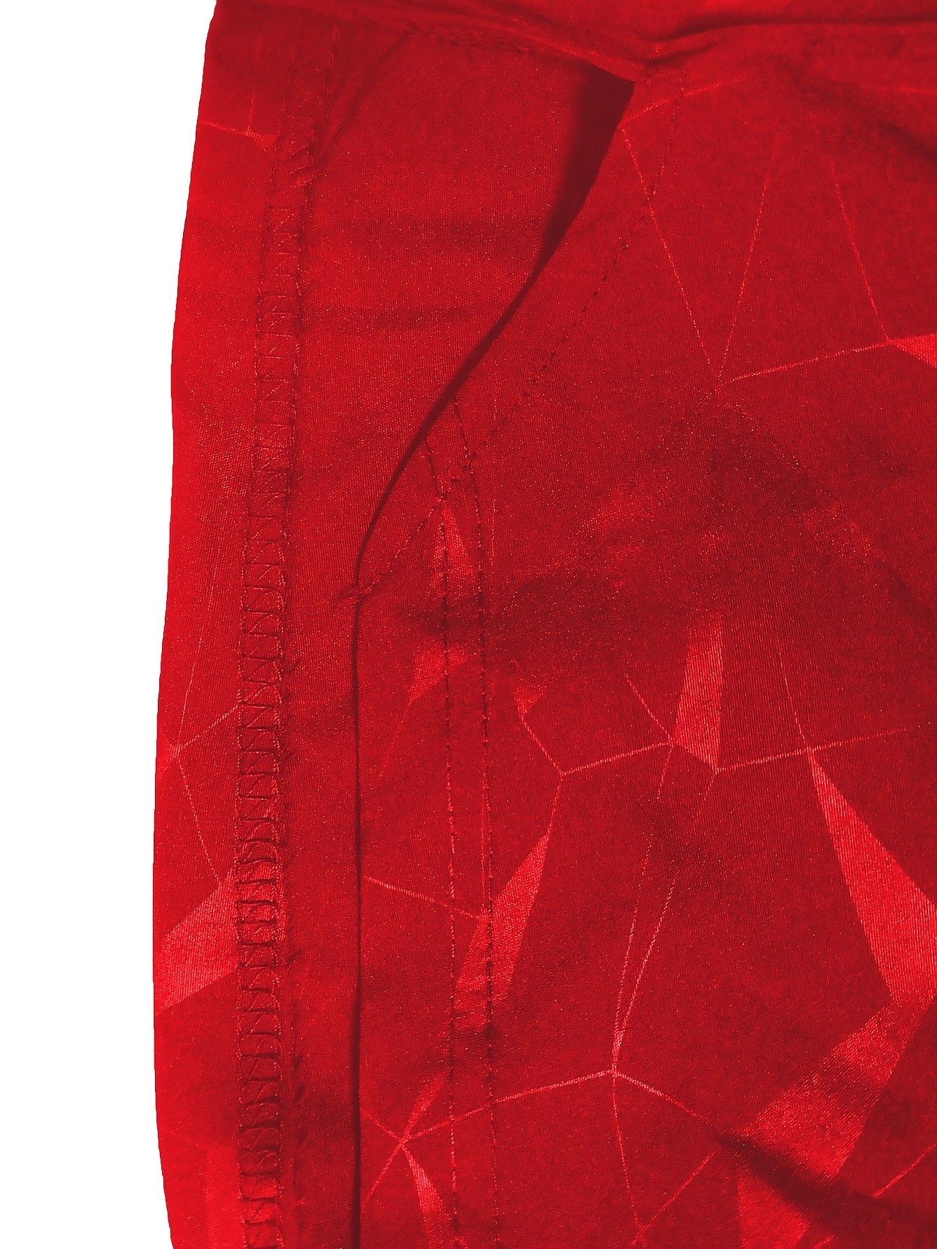 Men's "S's FINE" Athletic Shorts - Gray, Quick-Dry Polyester with Geometric Pattern, Elastic Waistband, Ideal for Running & Workouts, Machine Washable