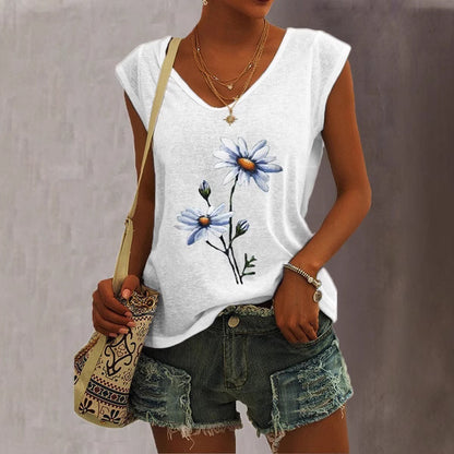 Women's Short-sleeve Wish-style Western-style Tank Top