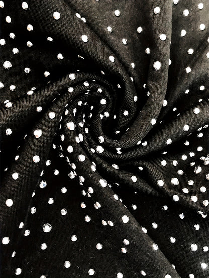 Y2K Rhinestone Cut Out Sexy Halter Dress, Nightclub Party Dress, Women's Clothing