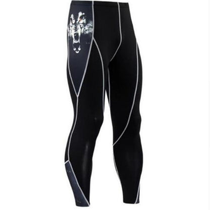 Summer Men's Blackout Compression Tight Fitting Pants