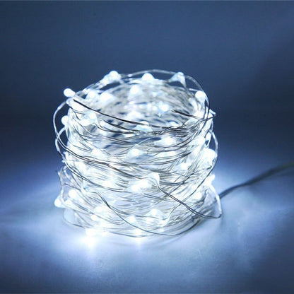 1pc String Lights Suitable for Bedroom, Party, Wedding, Christmas and Halloween Decoration Light 50/100LED