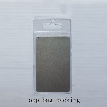 Sharpening Made Easy 2-Sided Credit Card Artificial Diamond File with 600 Fine & 1000 Extra Fine Grits - Perfect for Knives, Chisels, Router Bits, Saw Blades & Scissors!