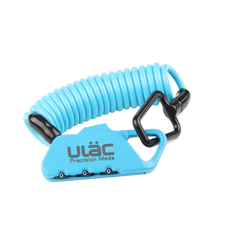 Universelles Diebstahlsicherungs-Codeschloss-Seil für Motorradhelme