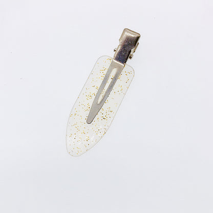 Japanische und koreanische handgefertigte Haarspangen im Stil transparenter Glitzer für Mädchen, nahtlos, DIY-Cremekleber-Zubehör