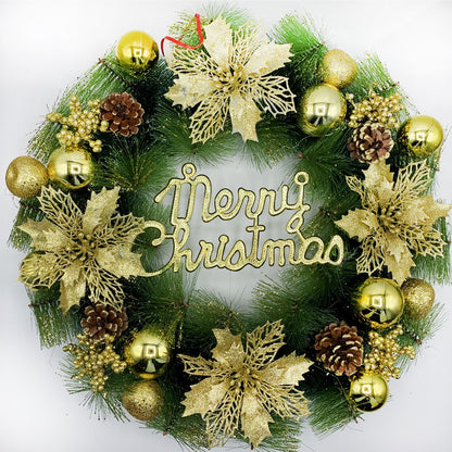 Christmas Wreath Door Hanging Decorations Festive Ornaments